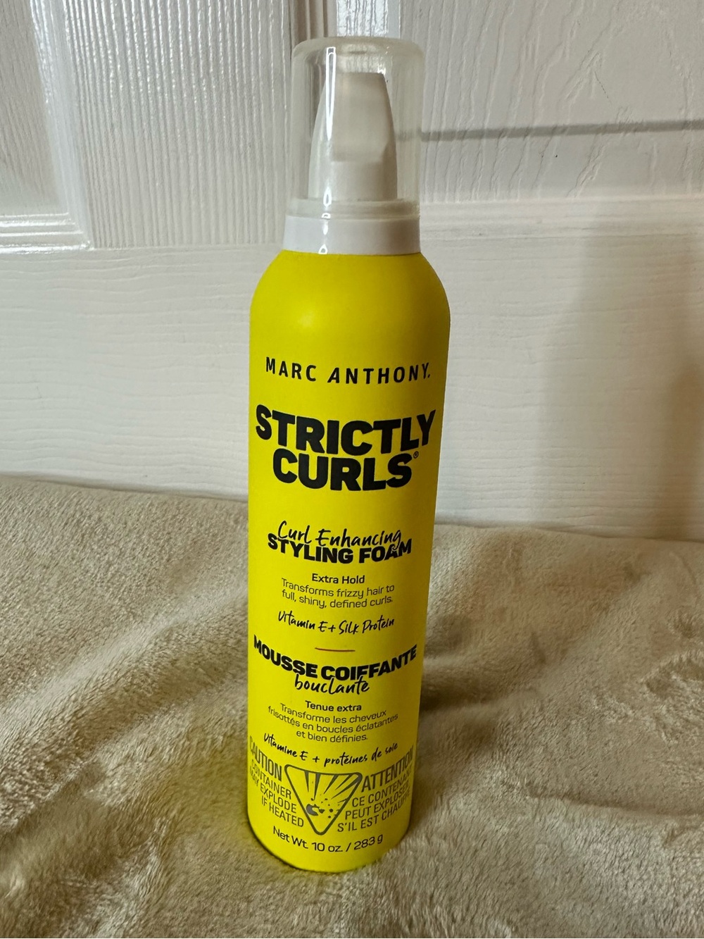 Marc Anthony Curl Enhancing Styling Foam, Extra Hold, Strictly Curls - Vitamin E